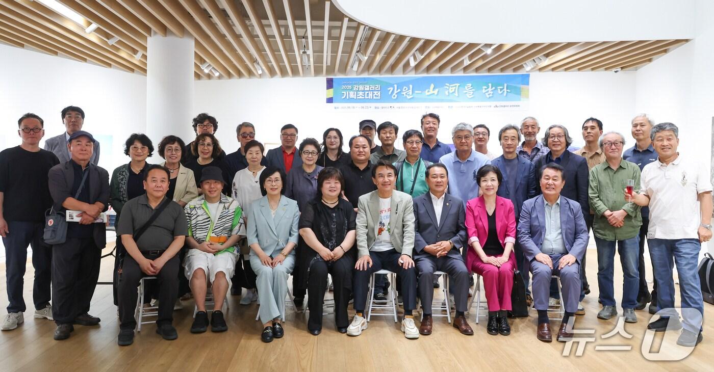 2025 강원갤러리 개막식(강원도 제공. 재판매 및 DB금지)ⓒ 뉴스1