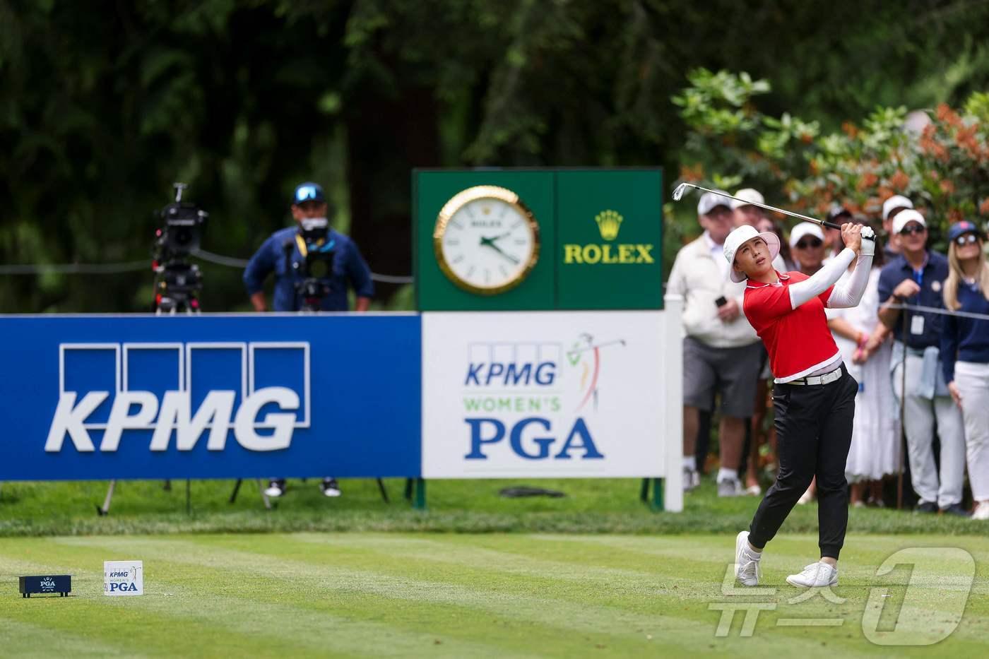 여자 골프 메이저 대회인 KPMG 위민스 PGA 챔피언십 총상금이 1200만달러로 늘어났다. ⓒ AFP=뉴스1