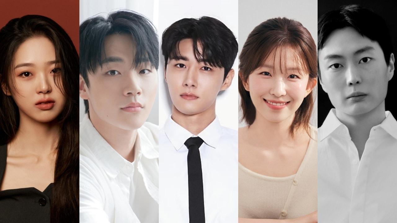 본문 이미지 - 김시은=골드메달리스트, 이민재=이끌엔터테인먼트, 서지훈=매니지먼트구, 윤가이=위엔터테인먼트, 노재원=눈컴퍼니 &#40;왼쪽부터&#41;