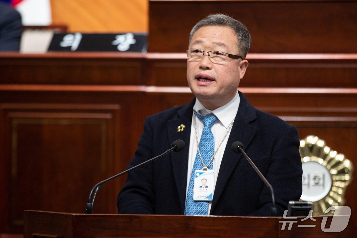 한경봉 군산시의회 의원.&#40;군산시의회 제공. 재판매 및 DB금지&#41;