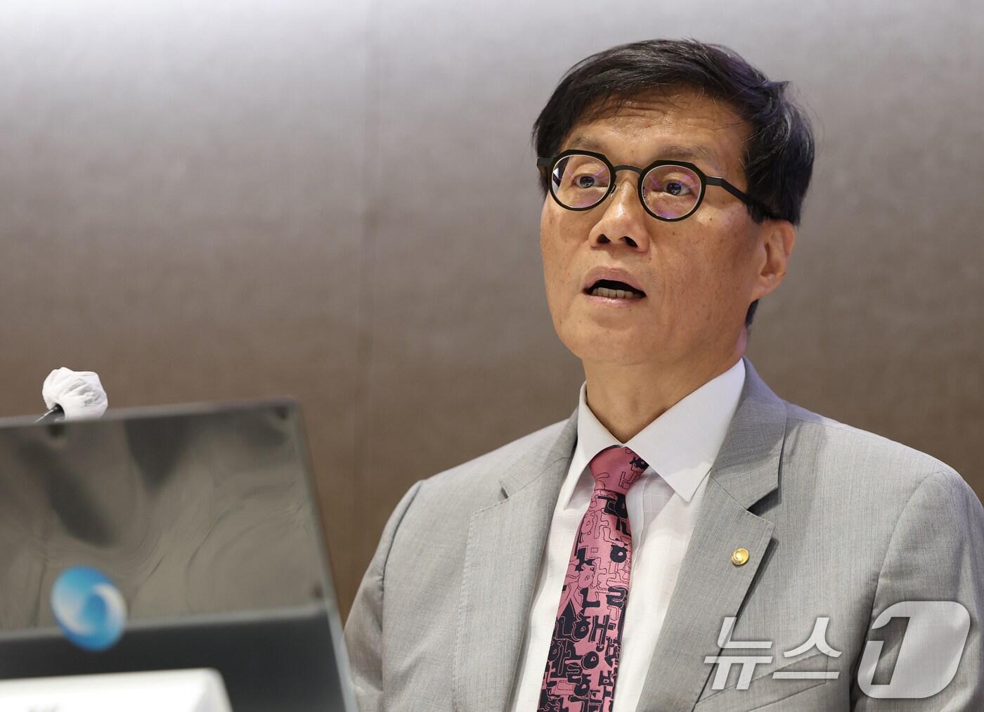 본문 이미지 - 이창용 한국은행 총재. 2025.6.18/뉴스1 ⓒ News1 오대일 기자
