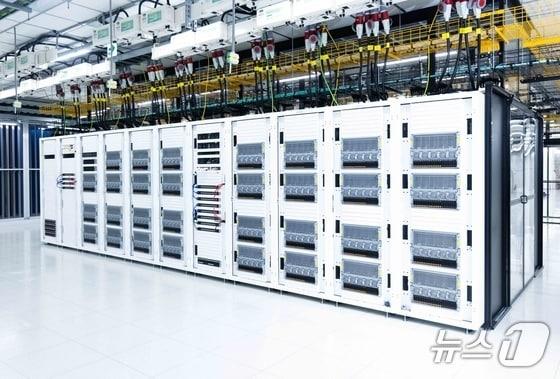 본문 이미지 - SK브로드밴드 가산 AI 데이터센터&#40;AIDC&#41; 모습. &#40;자료사진, SKT 제공&#41; 2025.1.13/뉴스1 