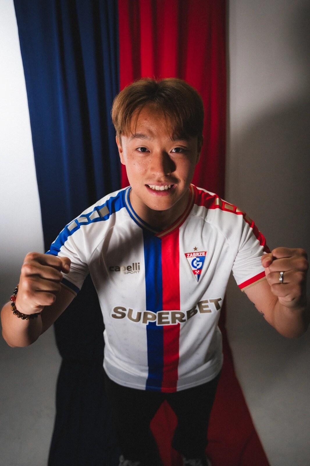 본문 이미지 - 고영준이 구르니크 자브제와 3년 계약을 맺었다. (구르니크 자브제 홈페이지 캡처)