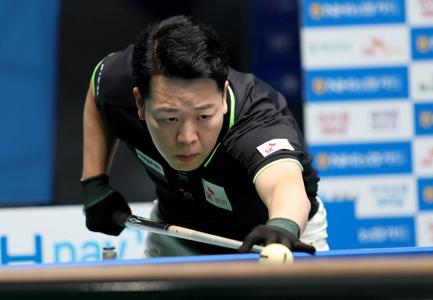 우리금융캐피탈 PBA-LPBA 챔피언십 64강에 오른 강동궁(PBA 제공) 