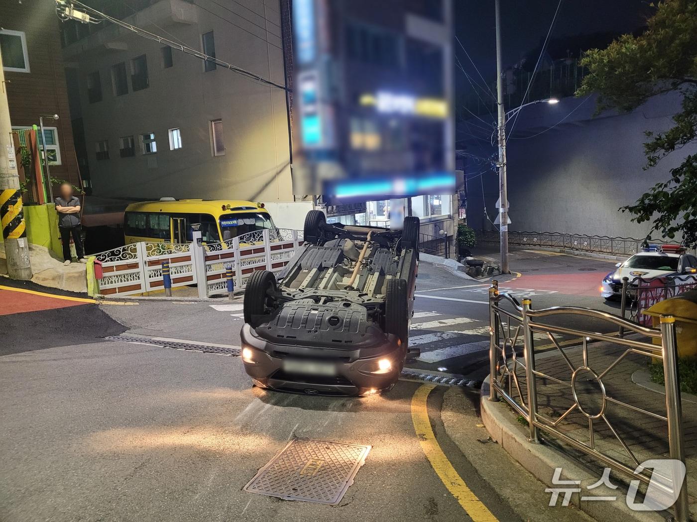 본문 이미지 - 18일 오후 부산 사하구 장림동 사고 현장.(사하경찰서 제공. 재판매 및 DB 금지)