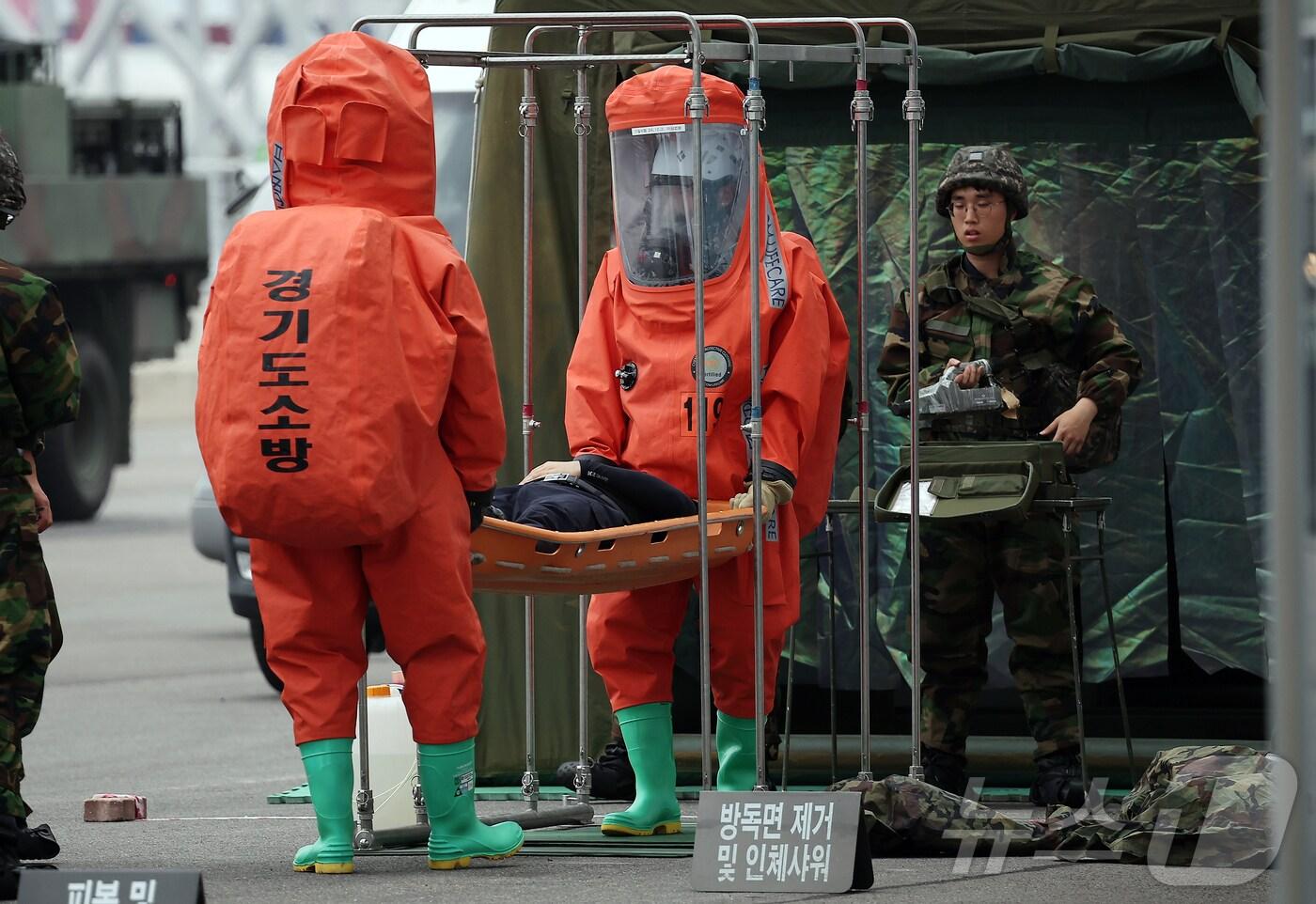 2025년 관계기관 합동 대테러 종합훈련. 2025.6.19/뉴스1 ⓒ News1 김진환 기자