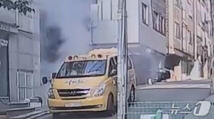 본문 이미지 - 화재 당시 사진(서울 양천경찰서 제공)