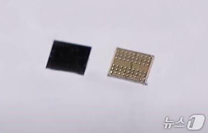 본문 이미지 - 삼성전기 실리콘 캐패시터(삼성전기 유튜브 캡처)