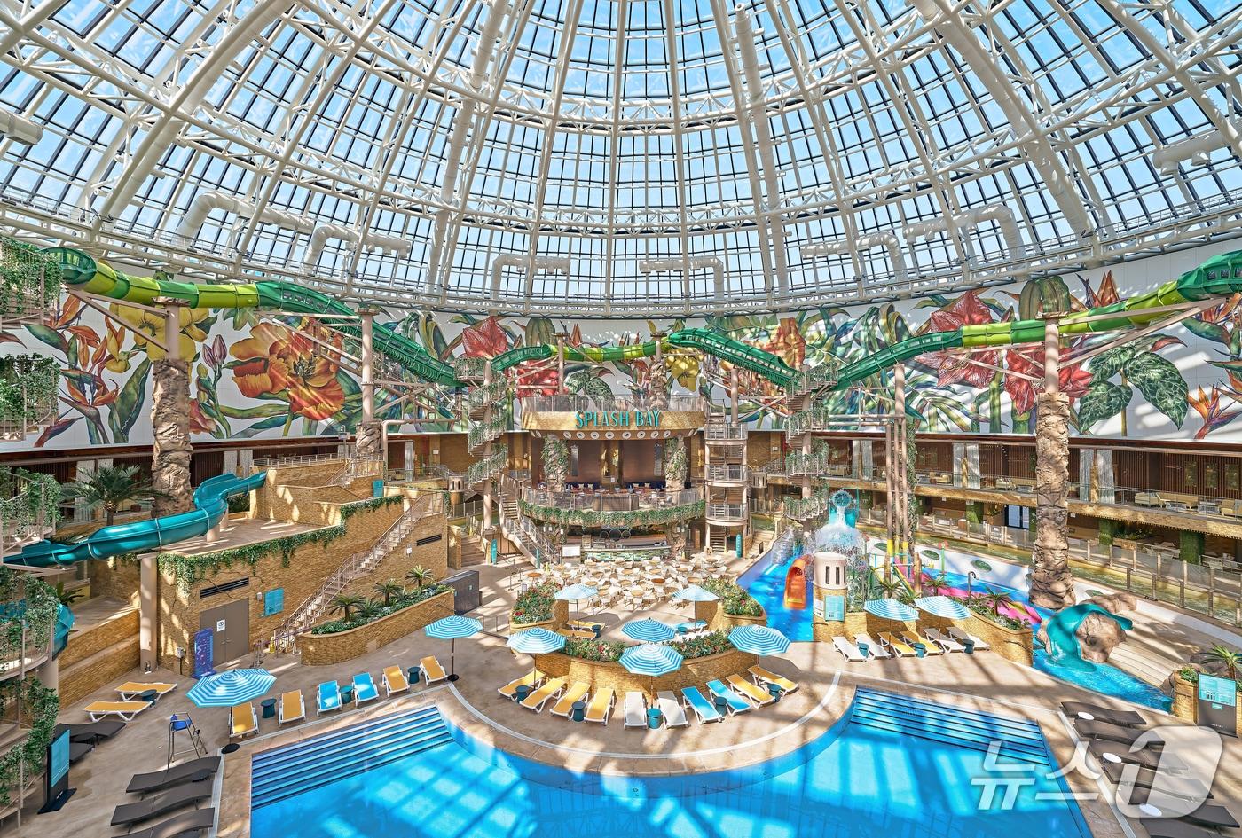 인천 영종도 인스파이어 엔터테인먼트 리조트 실내 워터파크 '스플래시 베이' (인스파이어 제공. 재판매 및 DB금지)