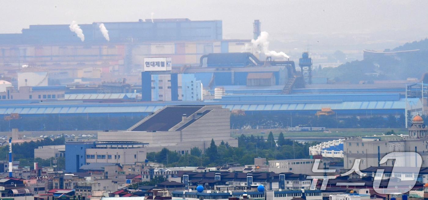 현대제철소 포항공장 주변 2025.6.2/뉴스1 ⓒ News1 최창호 기자
