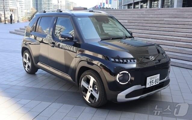 본문 이미지 - 광주글로벌모터스(GGM)가 만들어 현대자동차가 일본에서 판매 중인 소형 전기차 캐스퍼 일렉트릭(수출명 인스터).(GGM제공, 재배포 및 DB 금지)2025.6.2/뉴스1