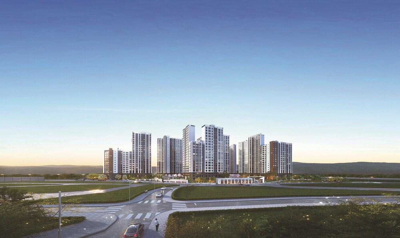 제일건설 제일풍경채 의왕고천 투시도.(제일건설 제공)