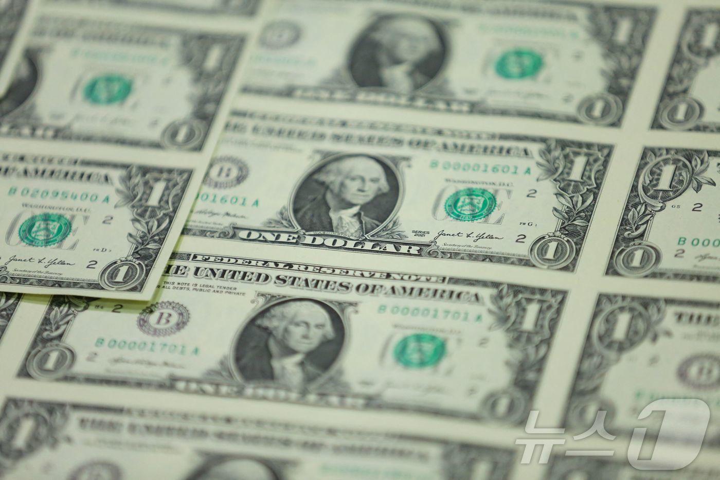미국 1달러 지폐 ⓒ AFP=뉴스1