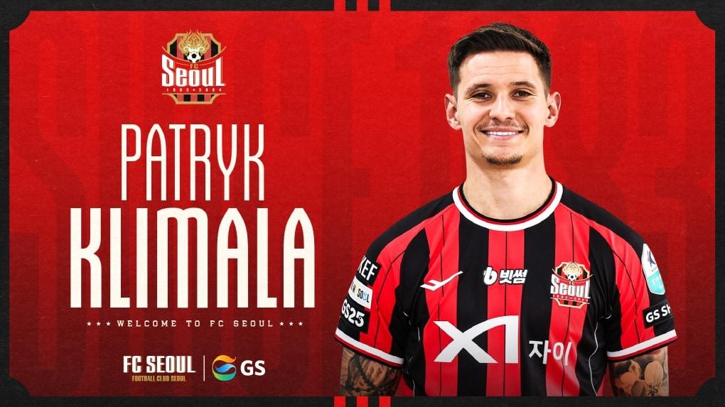 본문 이미지 - FC서울이 폴란드 출신의 스트라이커 클리말라를 영입했다. &#40;FC서울 제공&#41;