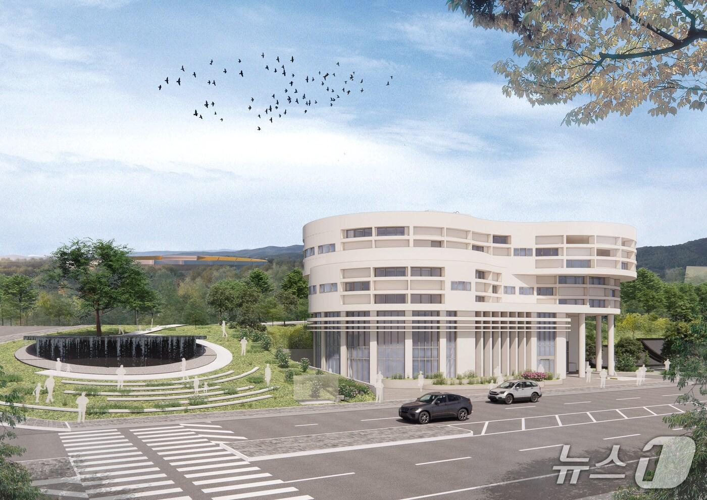 올 10월 개원 예정인 전북  남원시 공공산후조리원 조감도.(남원시 제공. 재판매 및 DB금지)/뉴스1