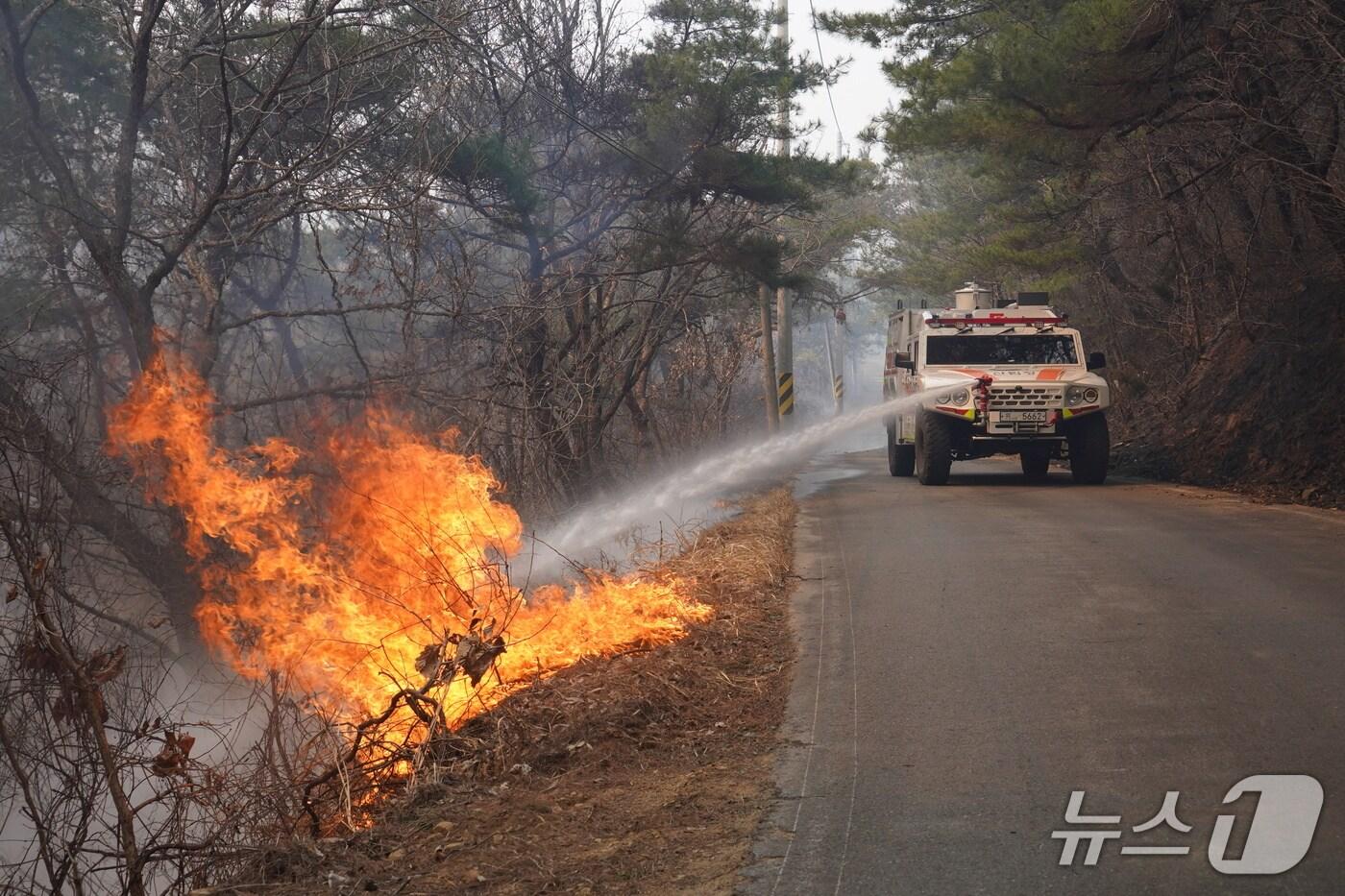 산림청 '다목적 산불진화차량'(산림청 제공.재판매 및 DB금지)/뉴스1