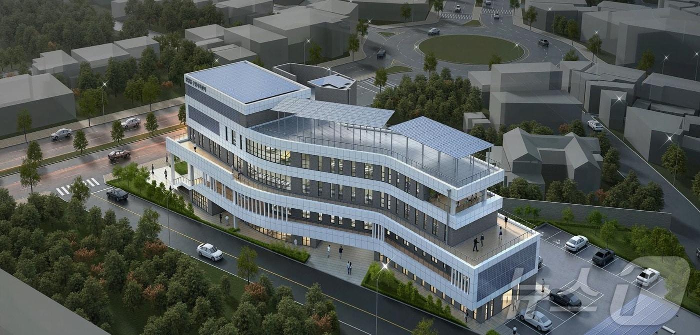 광양읍 주민자치센터 조감도.(광양시 제공. 재판매 및 DB 금지)