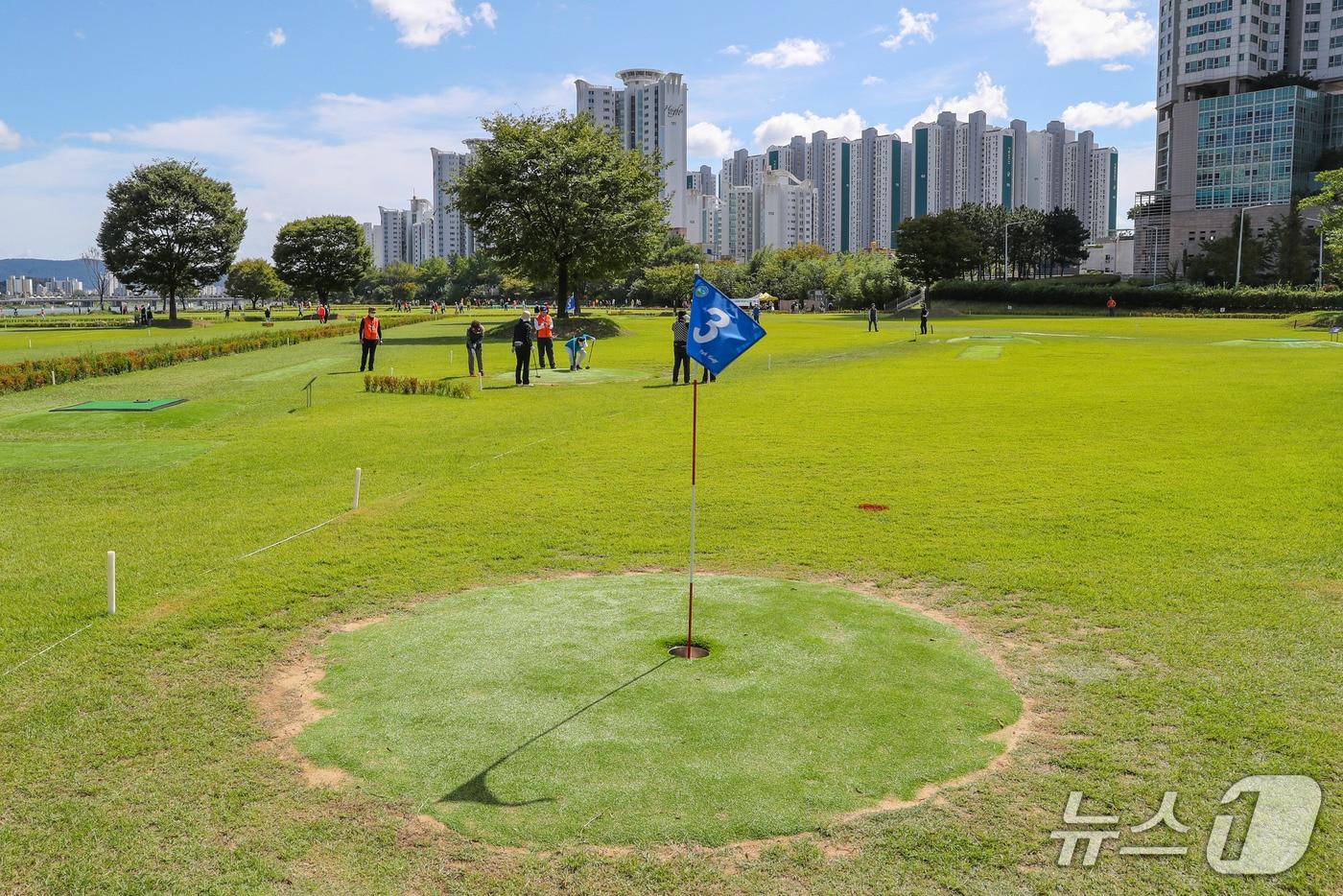 울산 남구 태화강 파크골프장.(울산 남구 제공. 재판매 및 DB 금지)/뉴스1