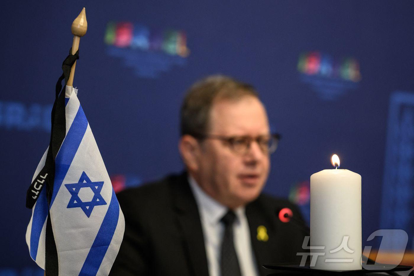 다니엘 머론 주제네바 유엔 이스라엘 대사. ⓒ AFP=뉴스1