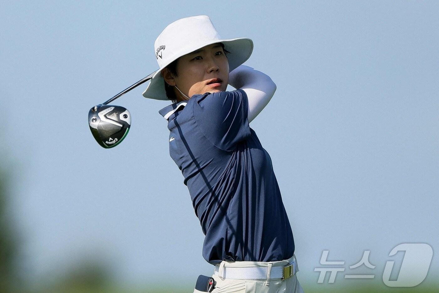 이소미가 위민스PGA 챔피언십 2라운드 공동 5위를 마크했다. ⓒ AFP=뉴스1