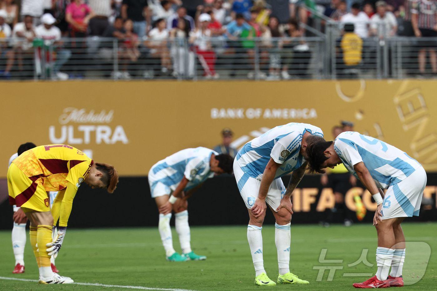 2연패로 클럽 월드컵 조기 탈락한 울산 HD ⓒ AFP=뉴스1