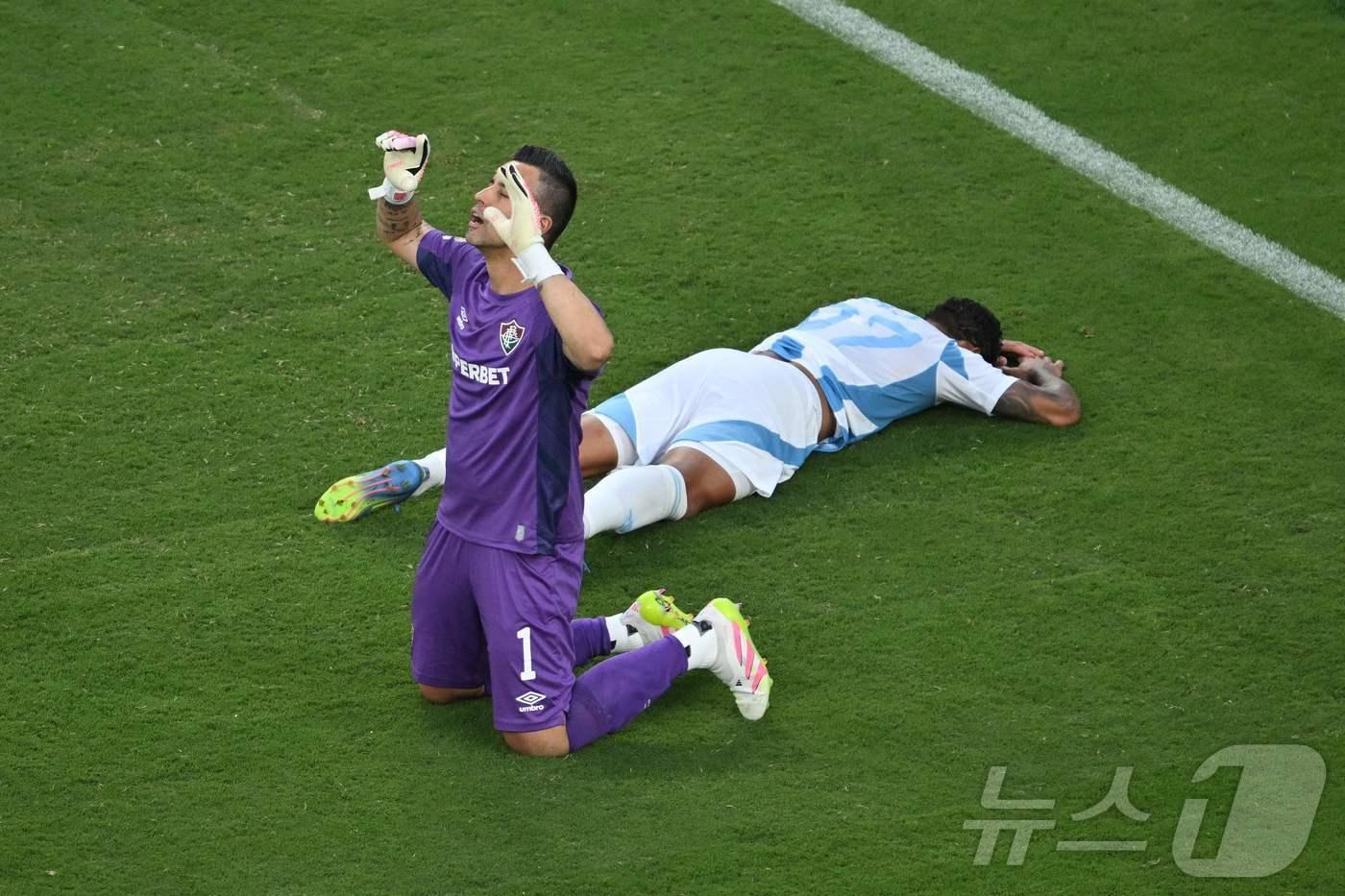 플루미넨시에 패배하며 클럽 월드컵 조별리그 탈락이 확정된 울산 HD.  ⓒ AFP=뉴스1