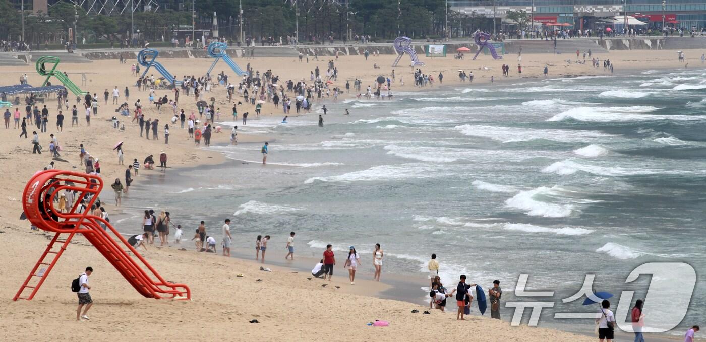 부산 해운대해수욕장. (사진은 기사 내용과 무관함) / 뉴스1  ⓒ News1 윤일지 기자