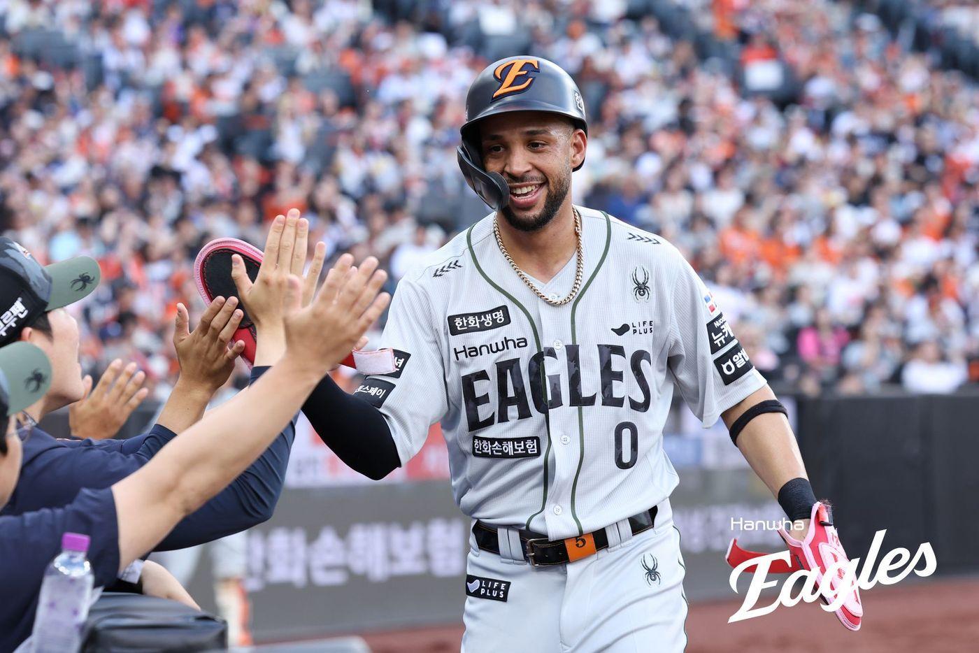 한화 대체 외국인 타자 리베라토.&#40;한화 이글스 제공&#41;