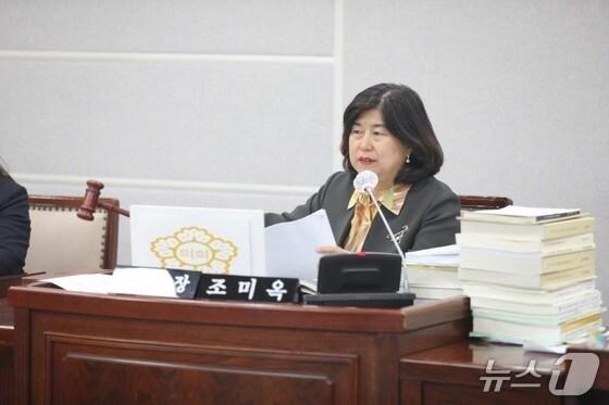 본문 이미지 - 조미옥 경기 수원시의회 의원. (수원시의회 제공. 재판매 및 DB 금지) 2025.6.23/뉴스1