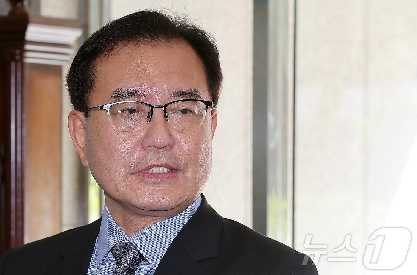 해병대원 순직사건 관련 의혹을 수사하는 이명현 특별검사. 2025.6.23/뉴스1 ⓒ News1 김진환 기자