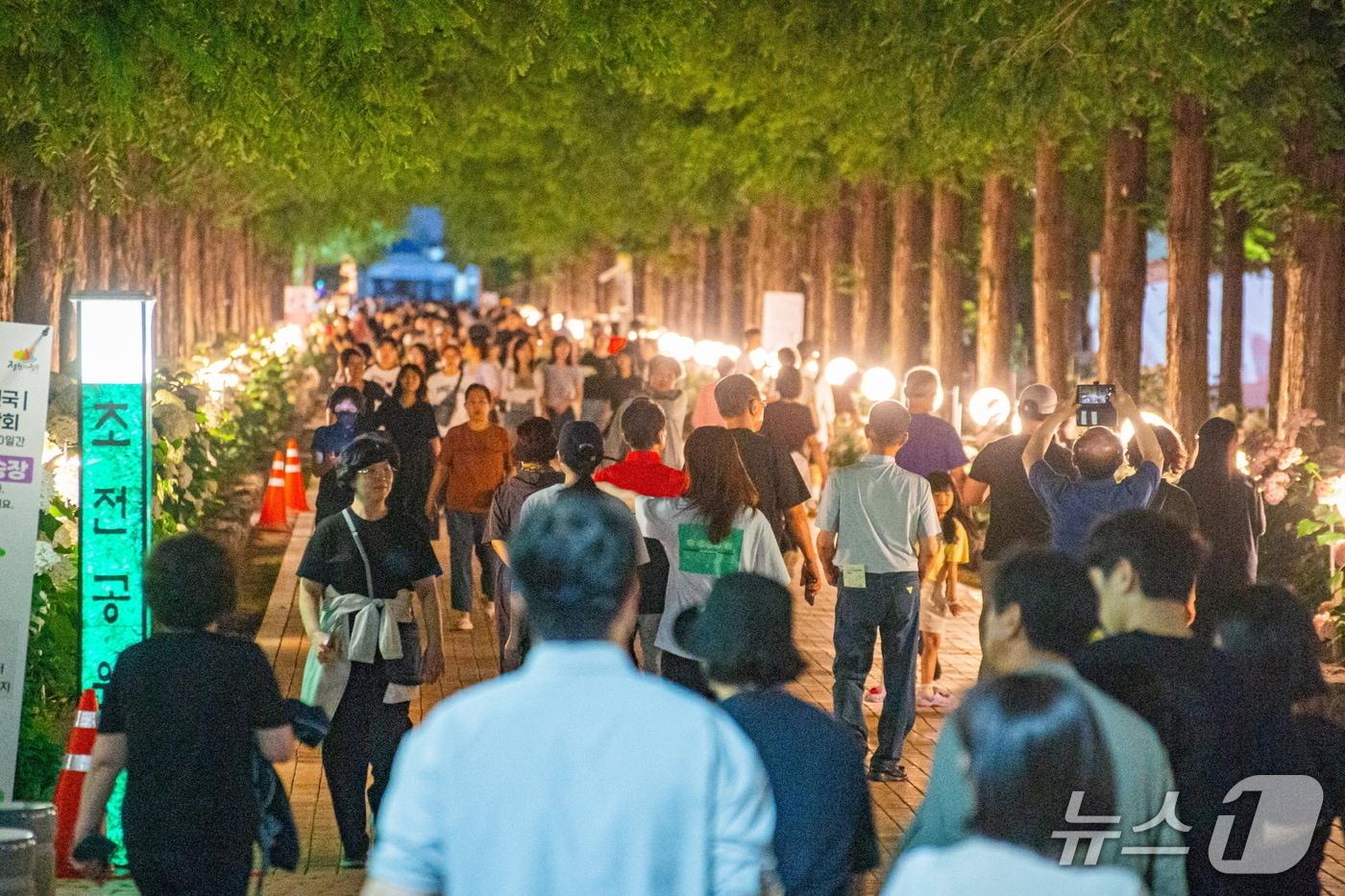 &#39;2025 대한민국 정원산업박람회 in 진주&#39; 행사장&#40;진주시 제공. 재판매 및 DB금지&#41;.