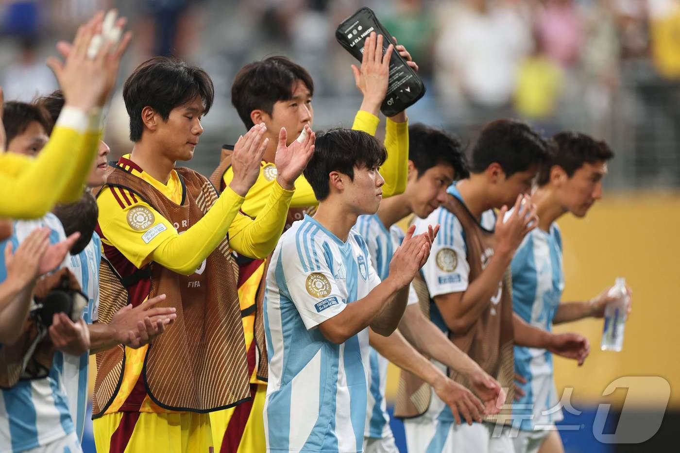 FIFA 클럽 월드컵에서 16강 탈락한 울산 HD.  ⓒ AFP=뉴스1