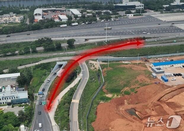 본문 이미지 - 예정 노선도(iH 제공.재판매 및 DB금지) / 뉴스1