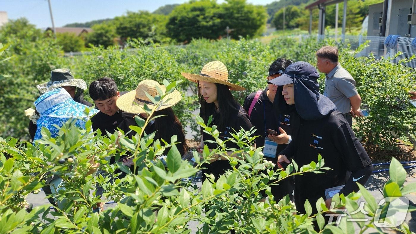 전북 진안군 귀농귀촌종합지원센터는 23일부터 귀농산촌 청년캠프 ‘꿀벌활동단’을 운영한다.&#40;진안군제공. 재판매 및 DB금지&#41;2025.6.23/뉴스1