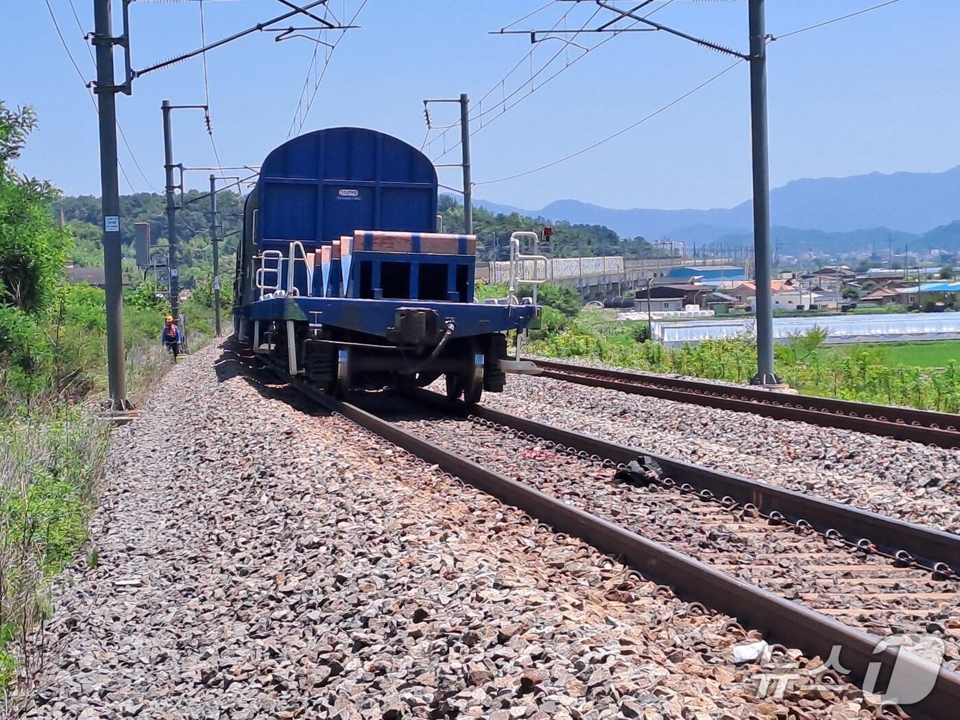 본문 이미지 - 사고 현장 모습.(전북 소방 제공. 재판매 및 DB금지)