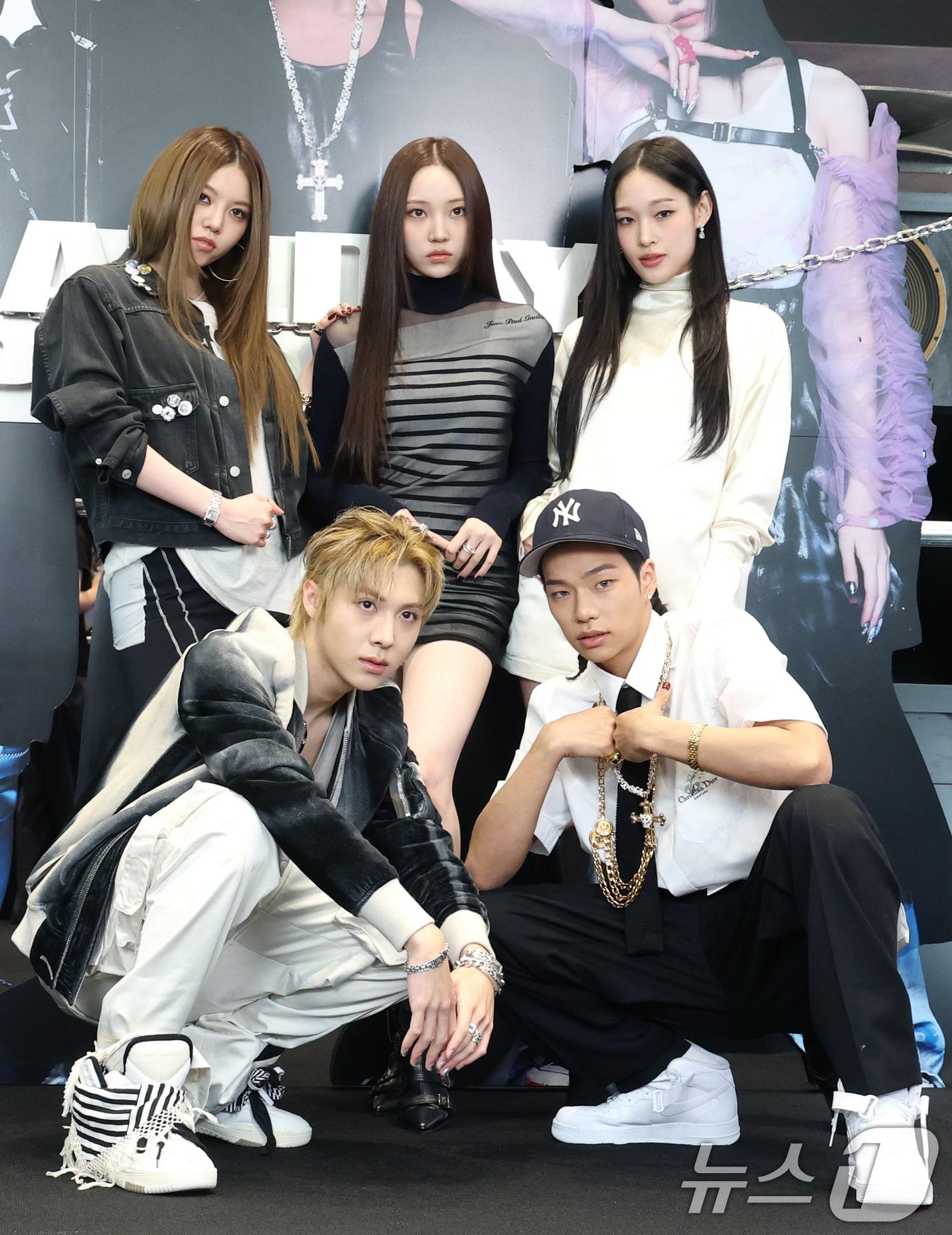 본문 이미지 - 혼성 5인 그룹 올데이프로젝트&#40;ALLDAY PROJECT&#41; 2025.6.23/뉴스1 ⓒ News1 권현진 기자