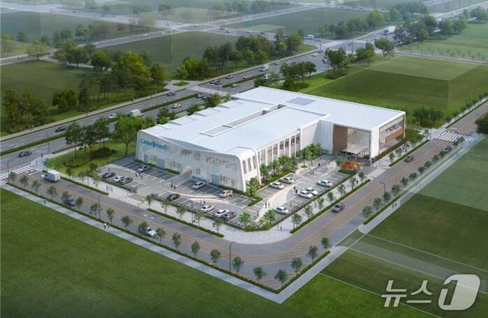본문 이미지 - 부산 강서구 코웰메디 글로벌이노베이션 센터 조감도.(부산시 제공. 재판매 및 DB 금지)