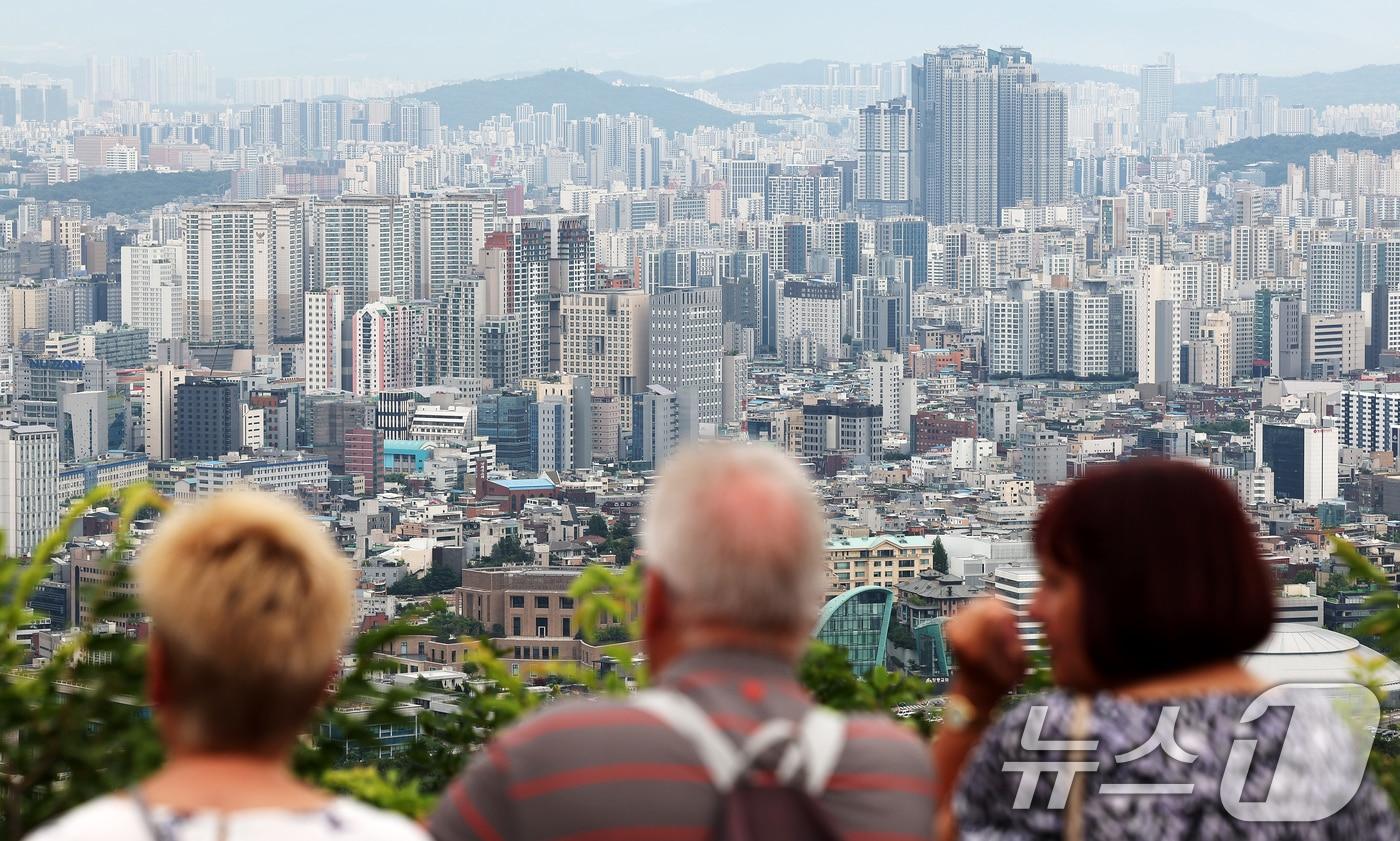 서울 시내 아파트 단지. ⓒ News1 장수영 기자