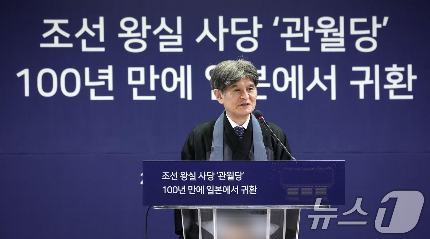 사토 다카오 일본 고덕원 주지 스님/뉴스1 ⓒ News1 김성진 기자