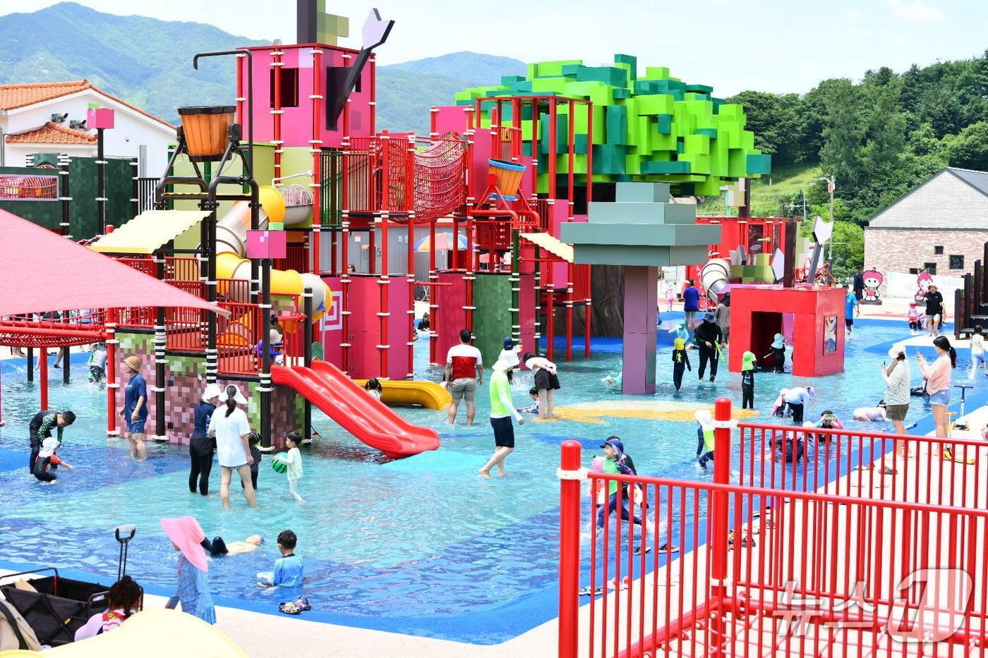 전북 장수군이 다음 달 1일 장수누리파크 내 어린이 발물놀이장 운영을 시작한다.(장수군 제공. 재판매 및 DB금지)2025.6.24/뉴스1