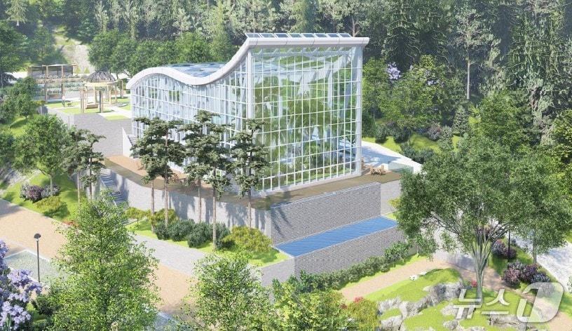 본문 이미지 - 가학산 근린공원 수목원.(광명시 제공)