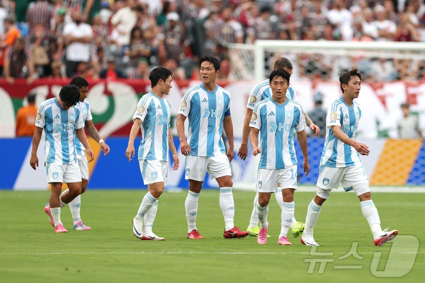 도르트문트와 클럽 월드컵 최종전에 나서는 울산 HD. ⓒ AFP=뉴스1