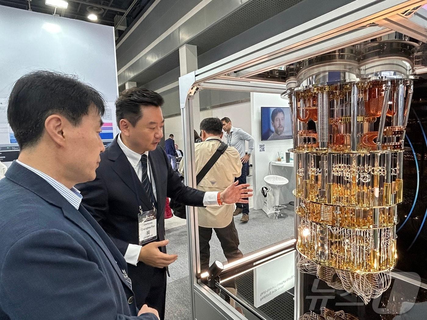 본문 이미지 - (사진은 기사 내용과 무관함)2025년 서울 서초구 양재 aT센터에서 열린 국내 최대 양자기술 행사 ‘퀀텀 코리아 2025’. (대전시 제공. 재판매 및 DB 금지) 2025.6.24/뉴스1 ⓒ News1 이동원 기자