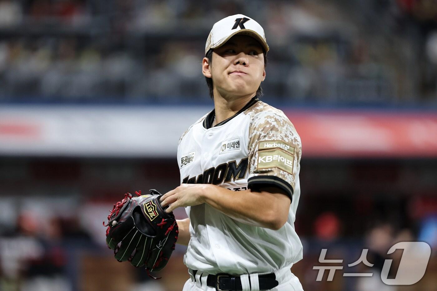 키움 히어로즈 김윤하. /뉴스1 DB ⓒ News1 이승배 기자