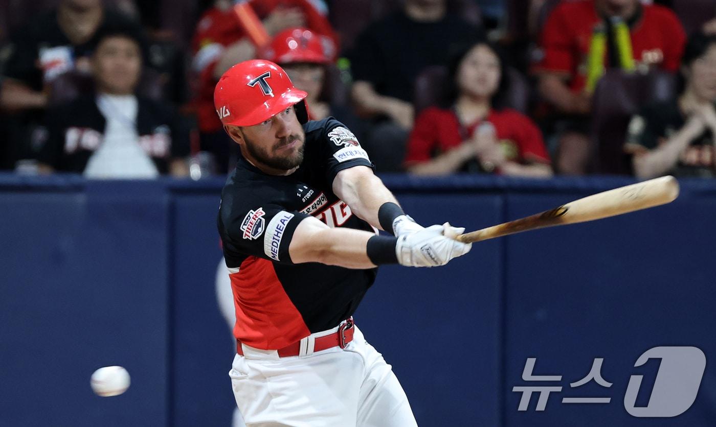 KIA 타이거즈 패트릭 위즈덤. /뉴스1 DB ⓒ News1 이승배 기자