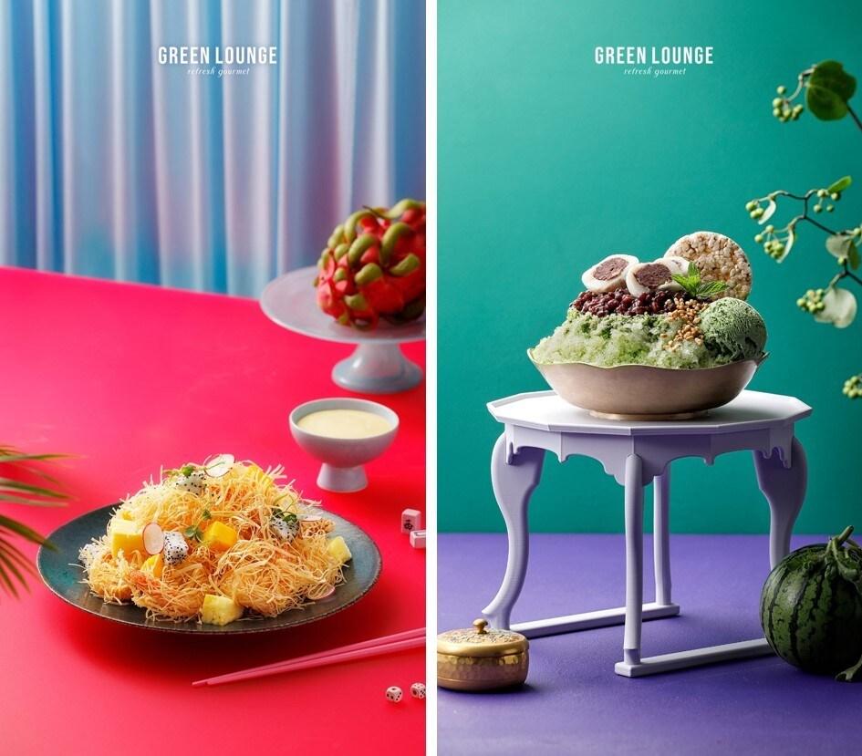 본문 이미지 - &#39;그린 라운지&#39; 여름 시즌 신메뉴 포스터.&#40;아워홈 제공&#41;