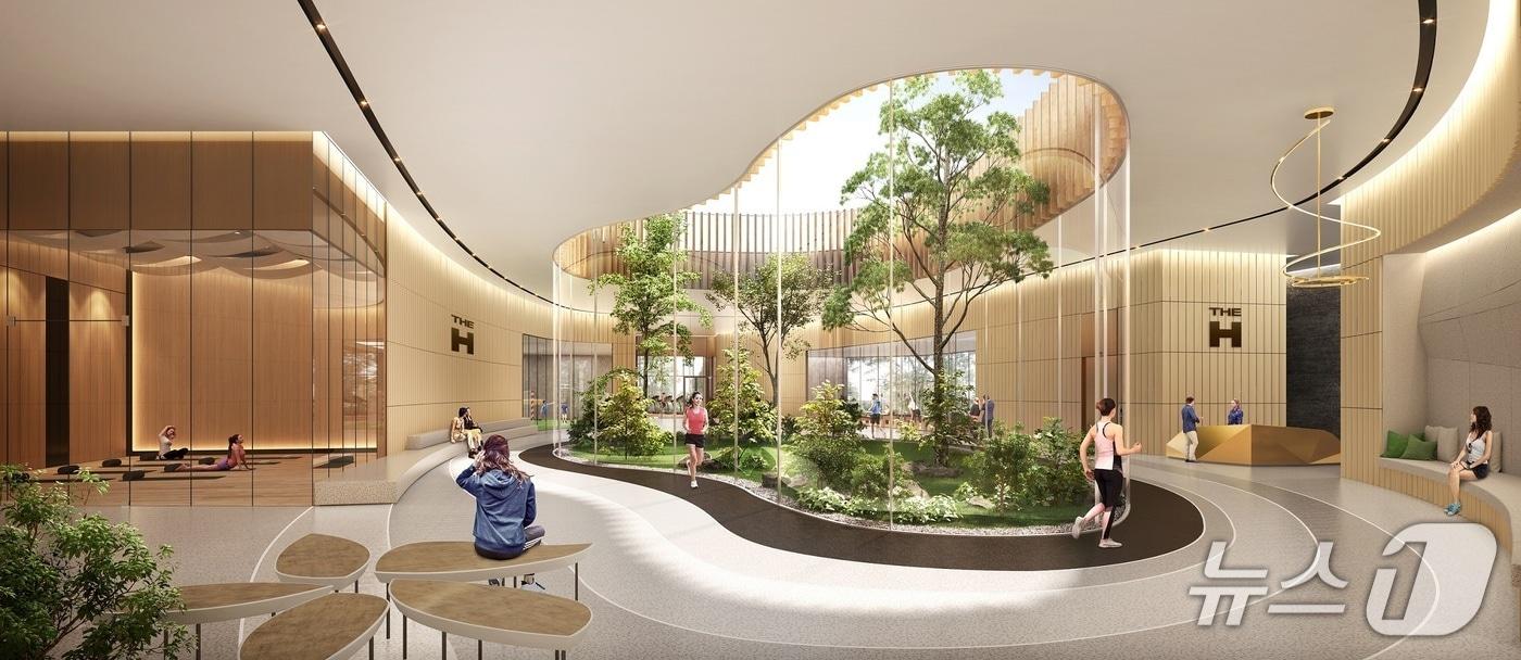 하이라이브 사업을 통해 개선된 커뮤니티 투시도