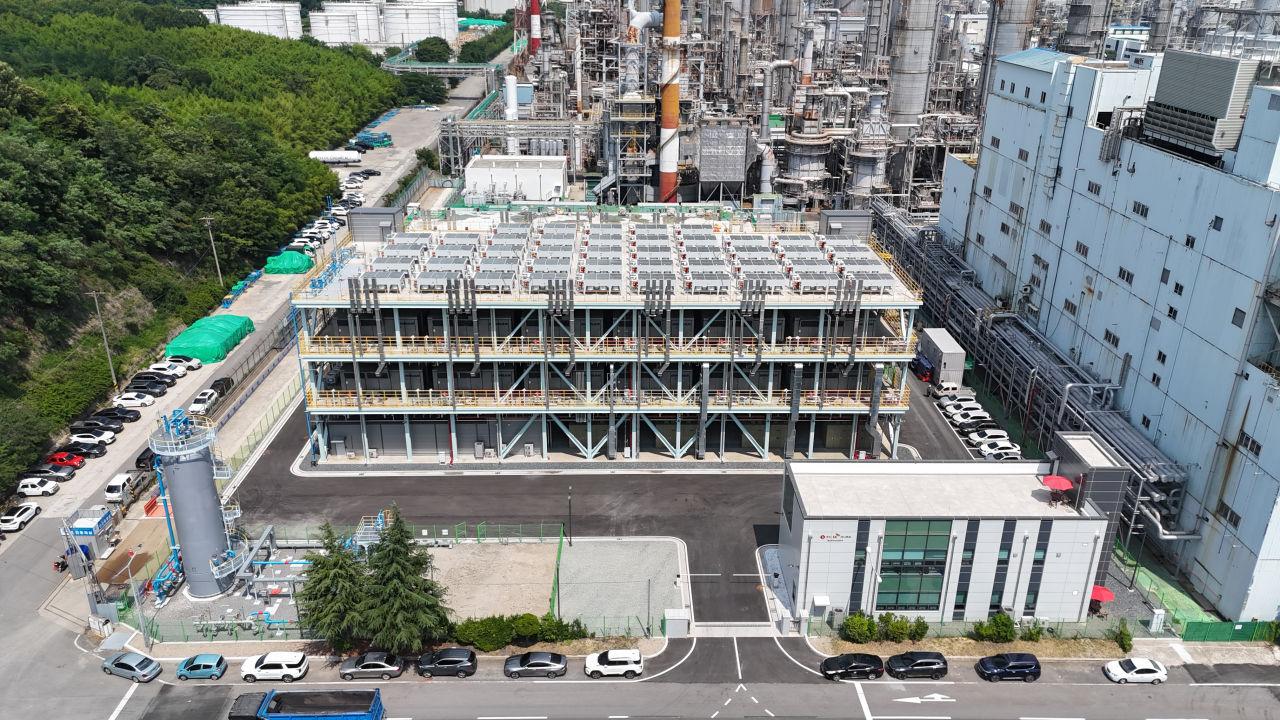 본문 이미지 -  '울산하이드로젠파워2호' 전경(SK가스 제공) 