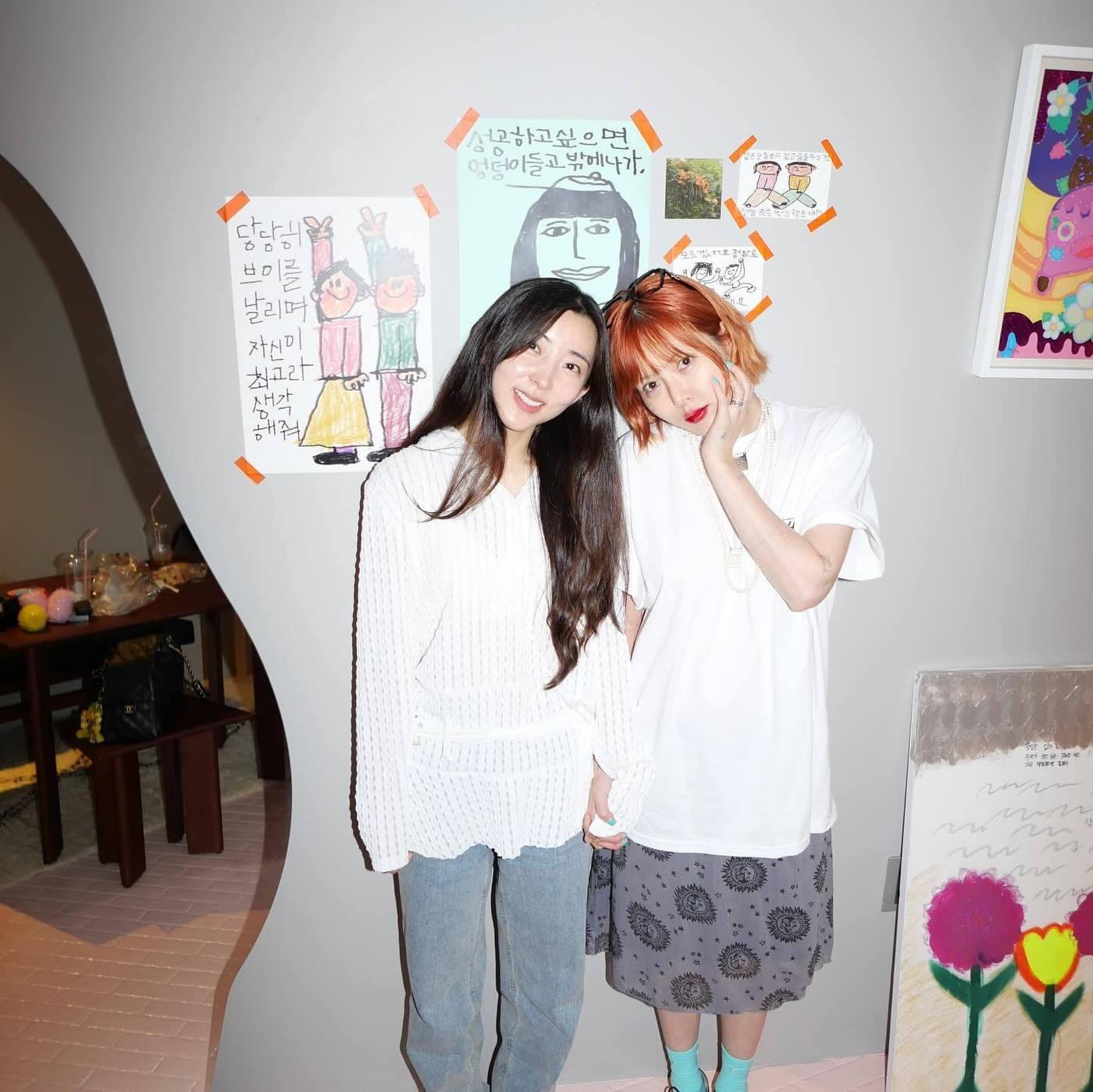 본문 이미지 - 권소현과 현아(권소현 인스타그램)