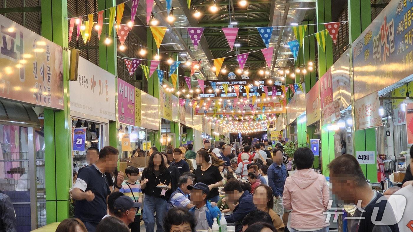 제천시 역전한마음시장 ‘별별야시장'(단양군 제공, 재판매 및 DB금지) /뉴스1 